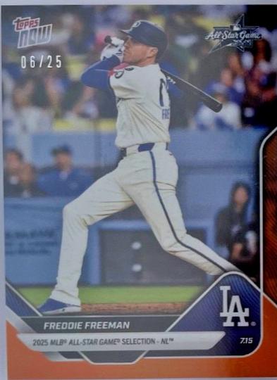 Freddie Freeman [Orange Foil] #ASG-FF
