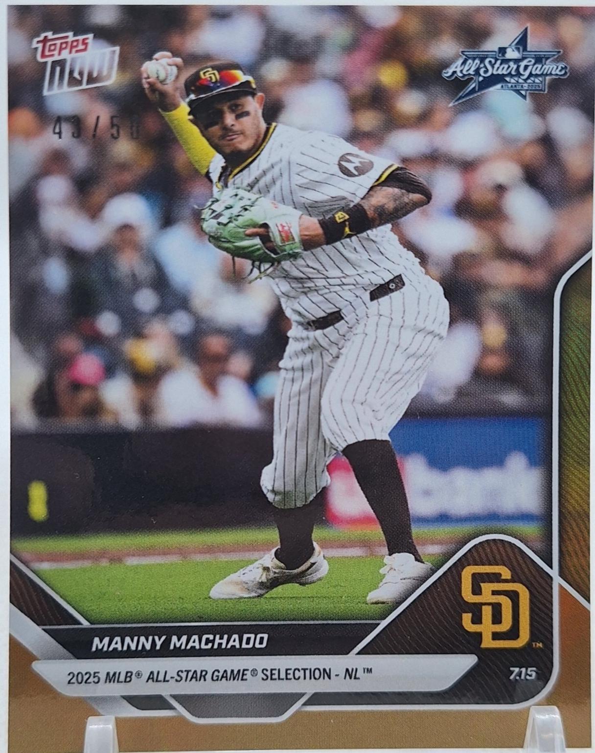 Manny Machado [Gold Foil] #ASG-MM