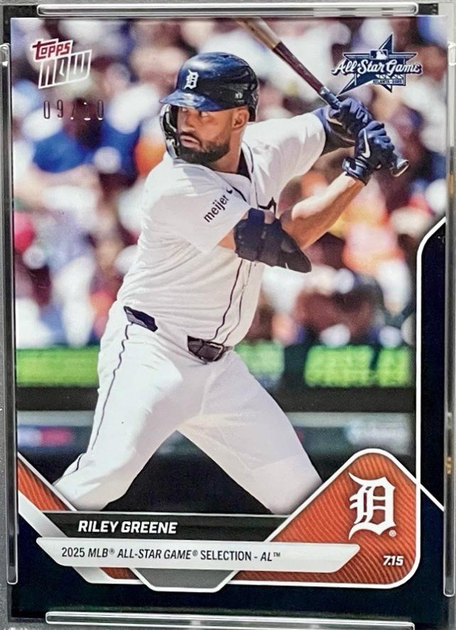 Riley Greene [Black Foil] #ASG-RG