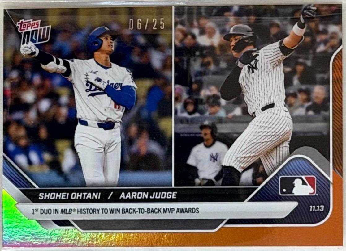 Aaron Judge / Shohei Ohtani [Orange] #OS-9