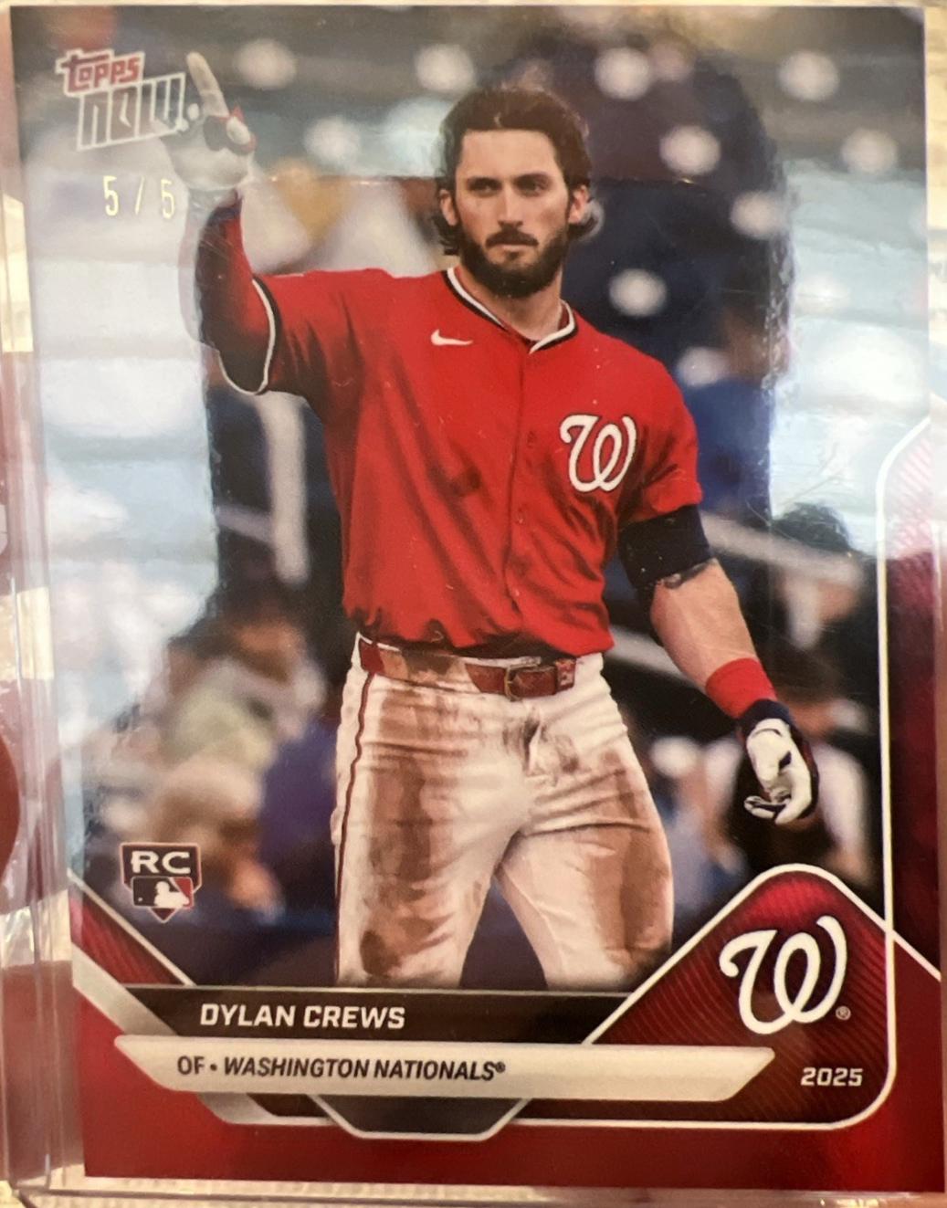 Dylan Crews [Red Foil] #OD-197