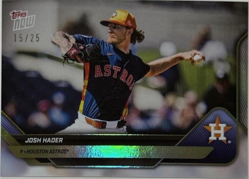 Josh Hader [Black Foil] #OD-107