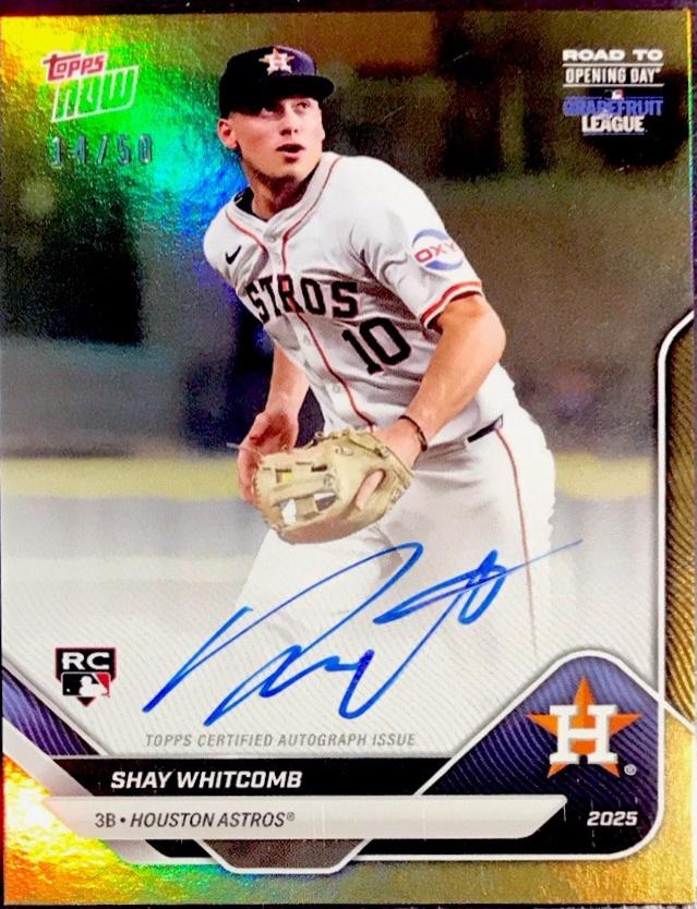 Shay Whitcomb [Gold Foil] #A-SW