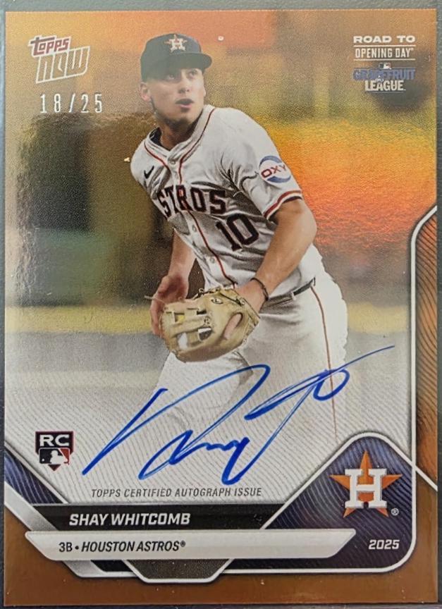 Shay Whitcomb [Orange Foil] #A-SW