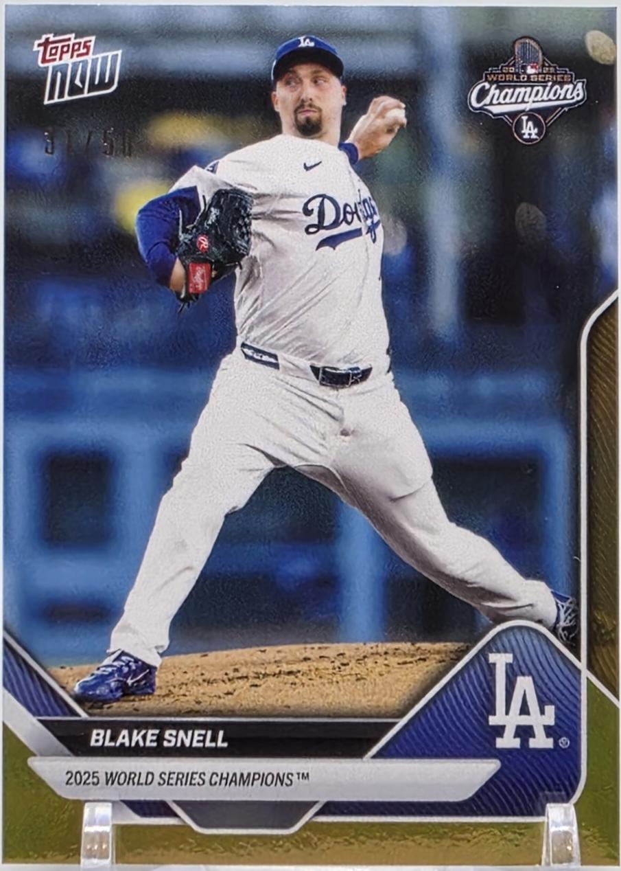 Blake Snell [Gold Foil] #WS-4