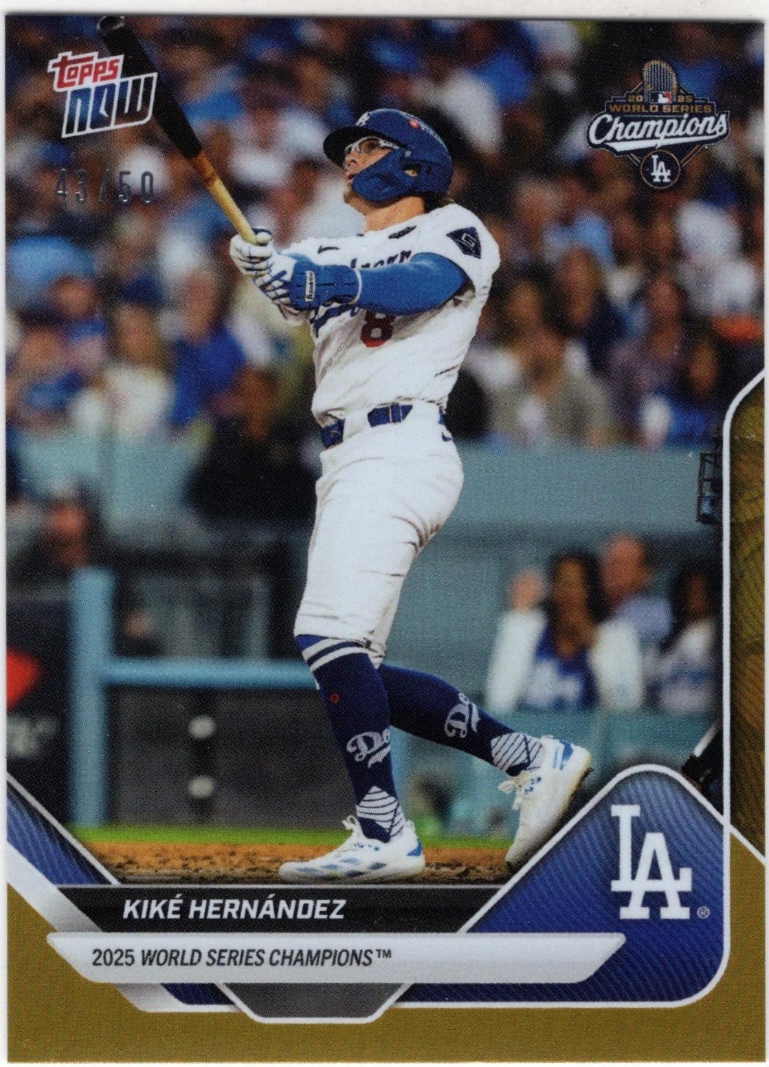 Enrique Hernandez [Gold Foil] #WS-12