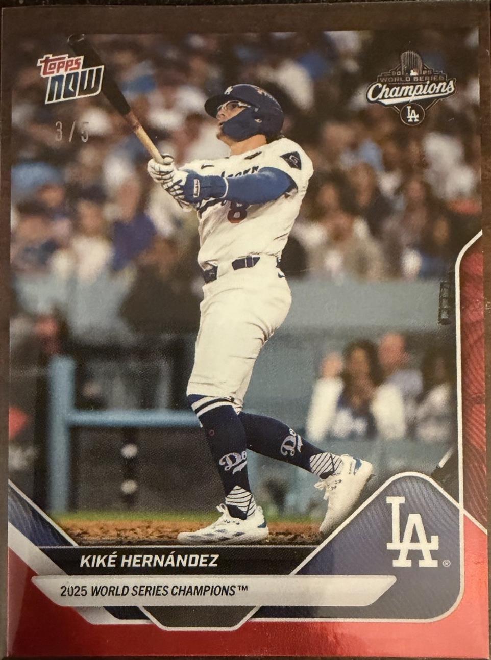 Enrique Hernandez [Red Foil] #WS-12