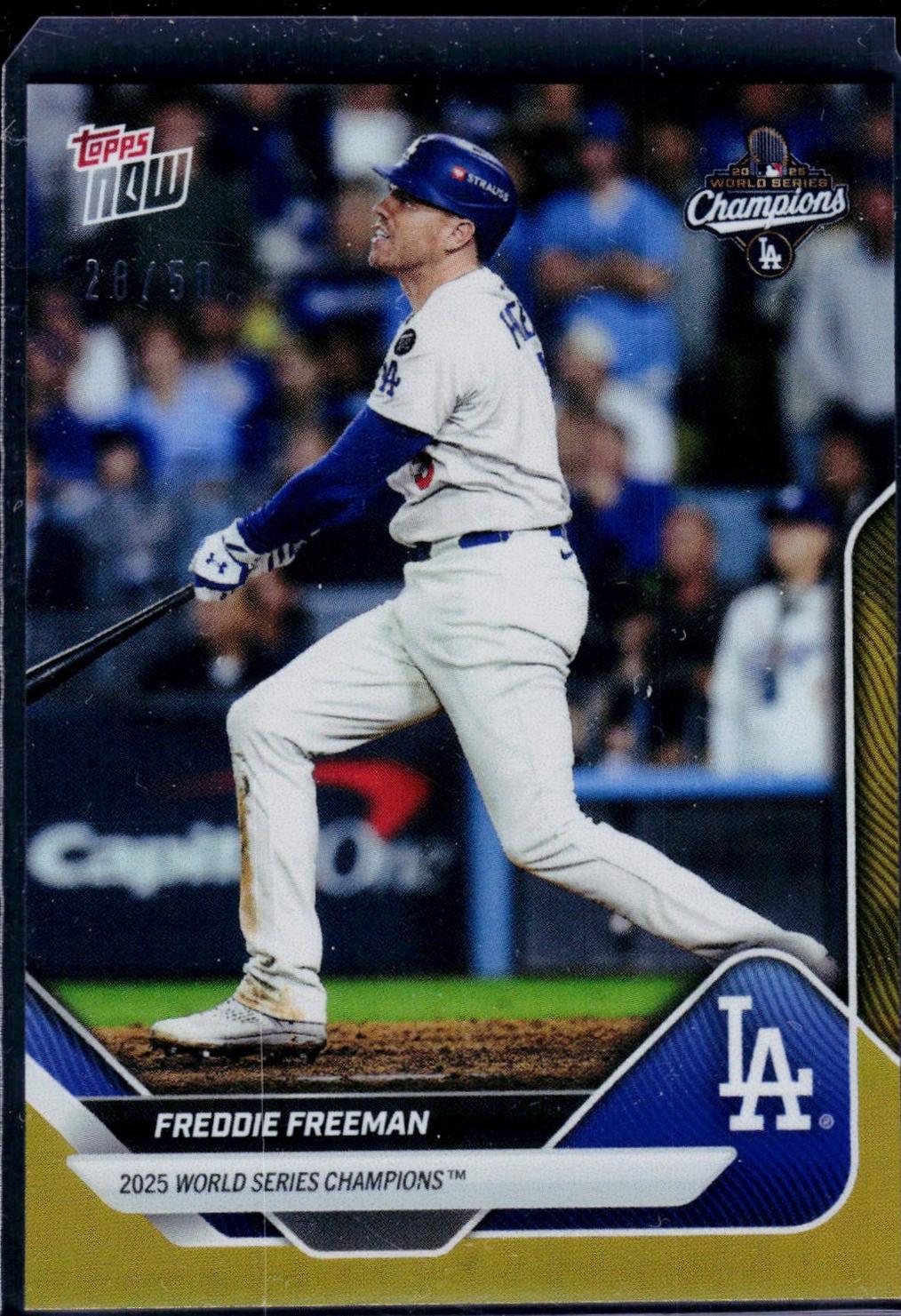 Freddie Freeman [Gold Foil] #WS-5