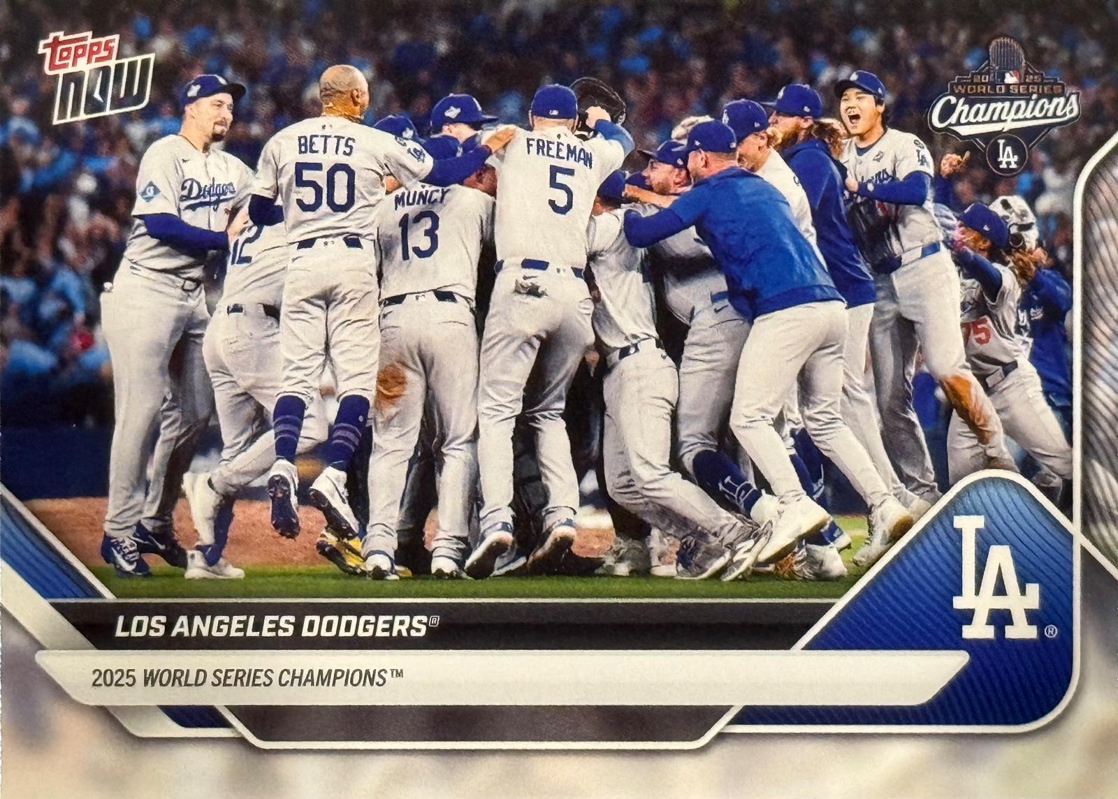 Los Angeles Dodgers #WS-15