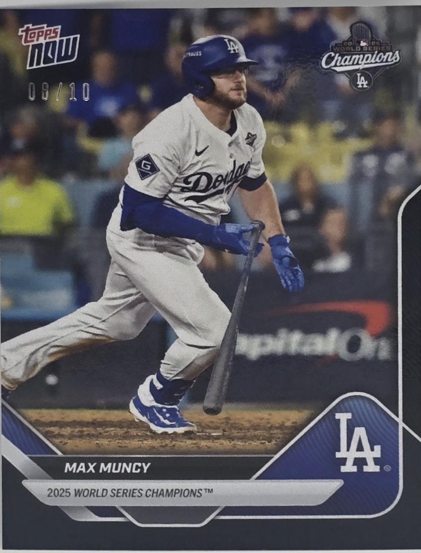 Max Muncy [Black Foil] #WS-9