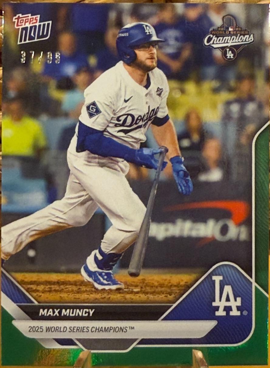 Max Muncy [Green Foil] #WS-9