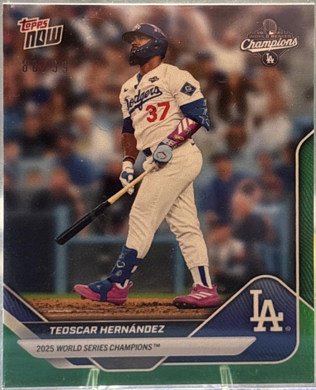 Teoscar Hernandez [Green Foil] #WS-3