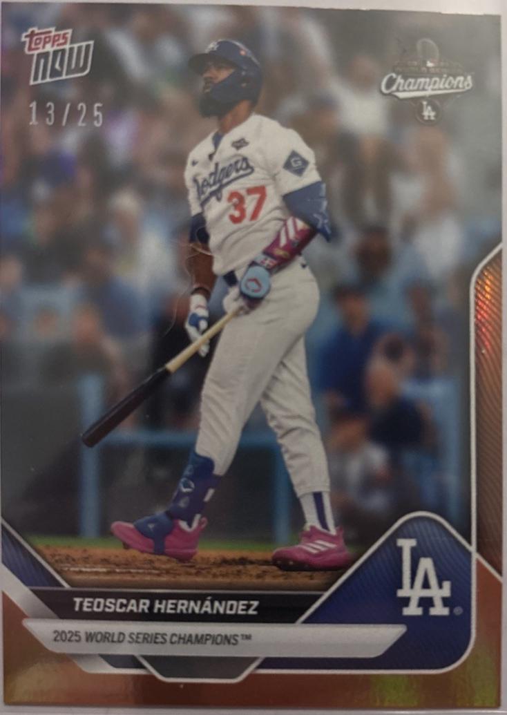 Teoscar Hernandez [Orange Foil] #WS-3