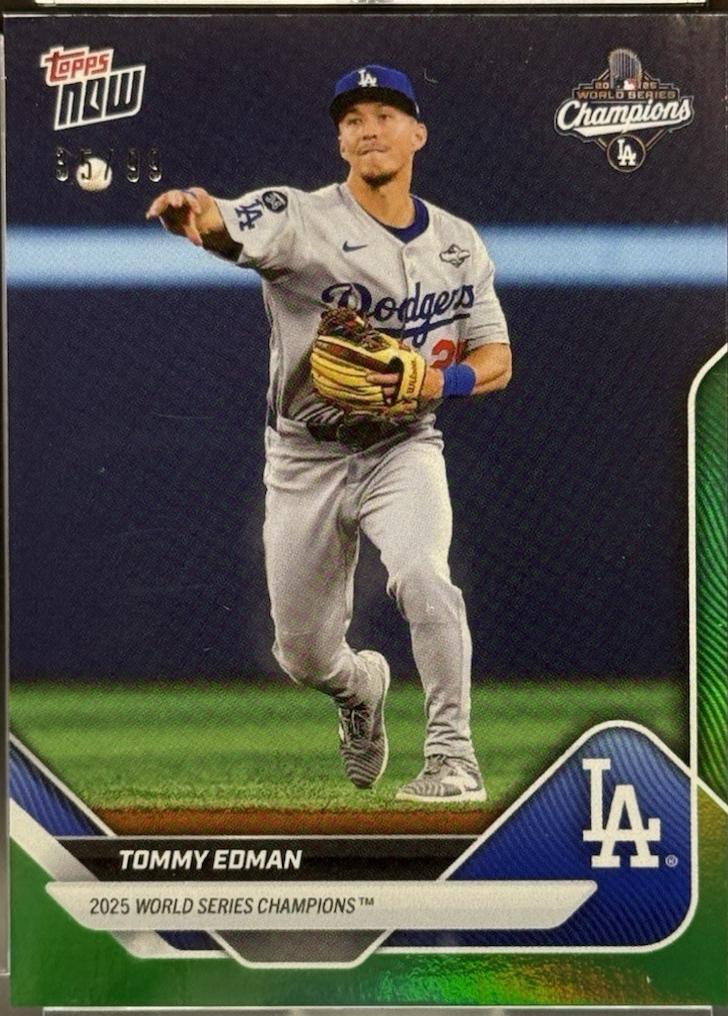 Tommy Edman [Green Foil] #WS-8