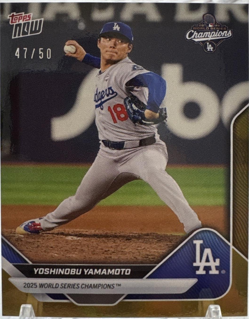 Yoshinobu Yamamoto [Gold Foil] #WS-10