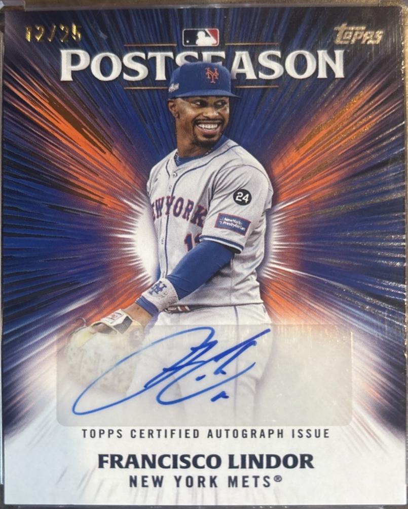 Francisco Lindor [Orange] #PPA-FL
