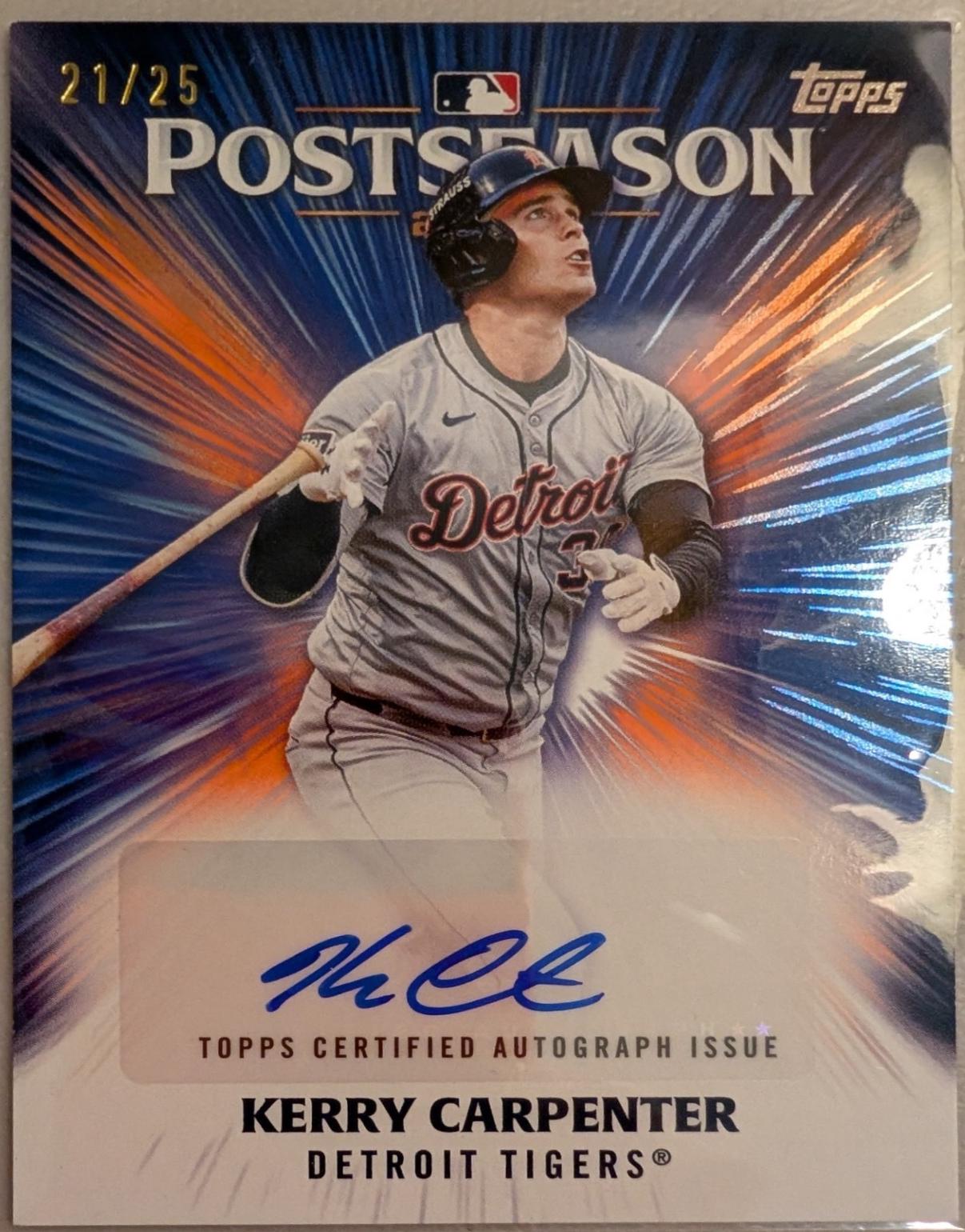 Kerry Carpenter [Orange] #PPA-KC
