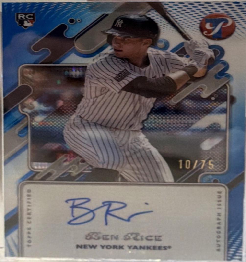 Ben Rice [Blue] #PA-BR