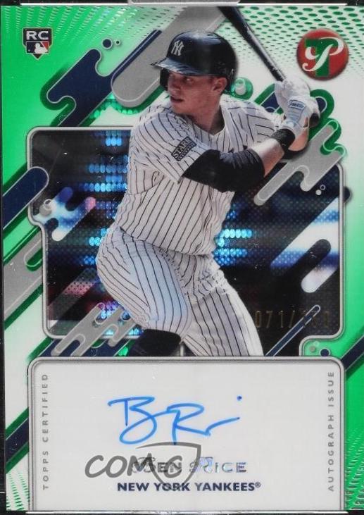 Ben Rice [Green] #PA-BR