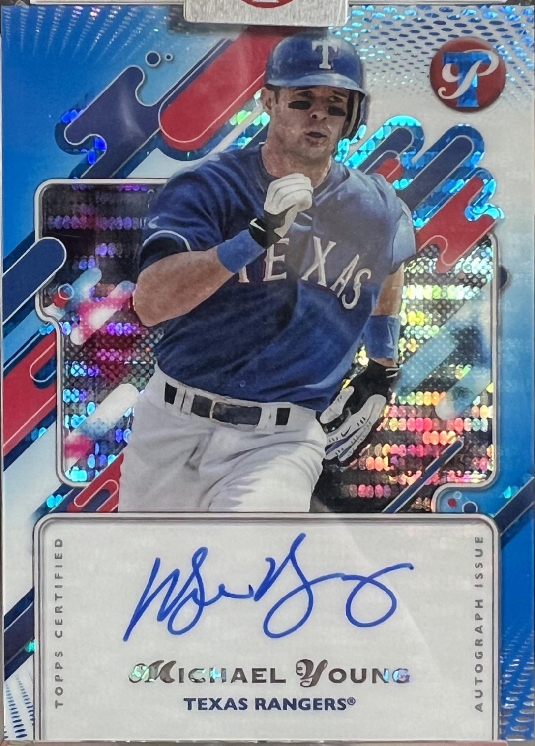 Michael Young [Blue] #PA-MY