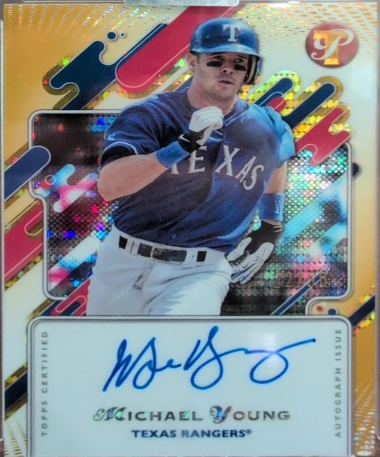 Michael Young [Gold] #PA-MY