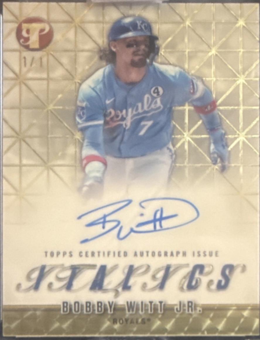 Bobby Witt Jr. [Superfractor] #I-BW