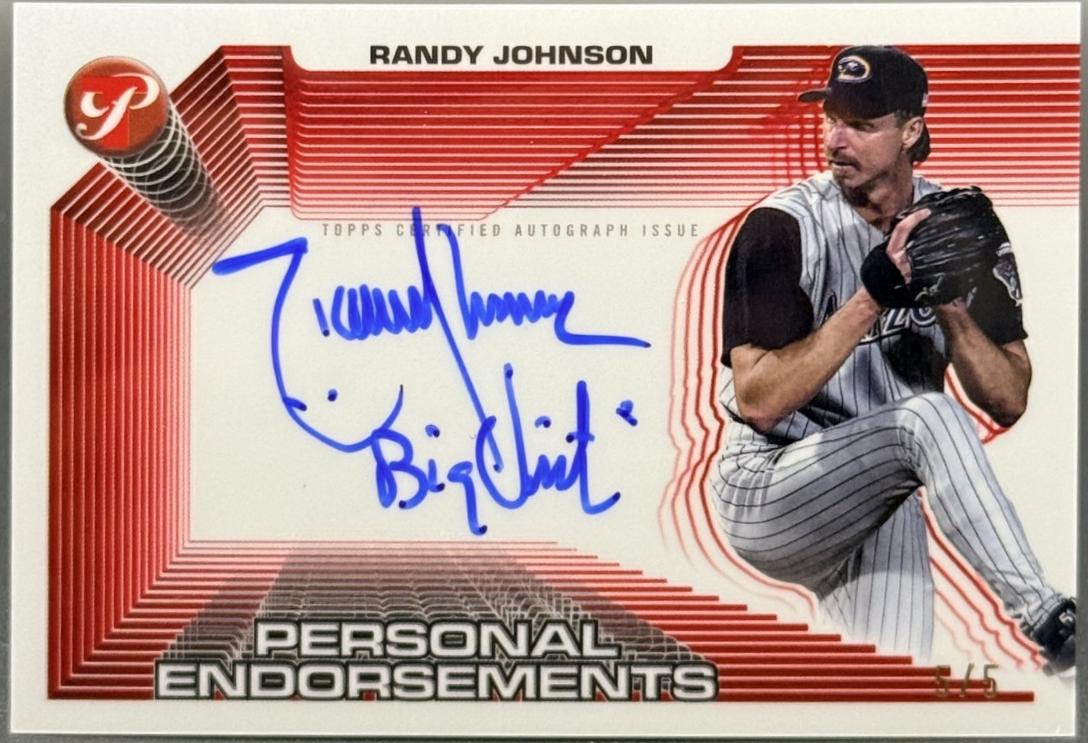 Randy Johnson [Red] #PPEA-RJ