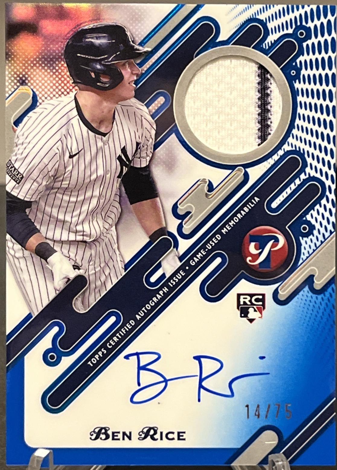 Ben Rice [Blue Refractor] #PPAR-BR