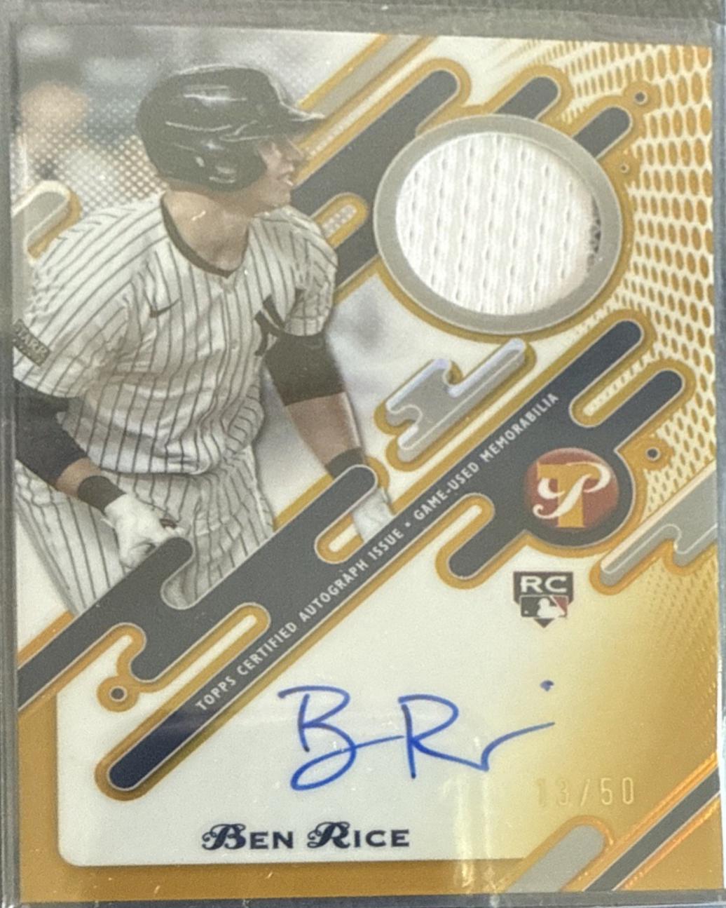 Ben Rice [Gold Refractor] #PPAR-BR