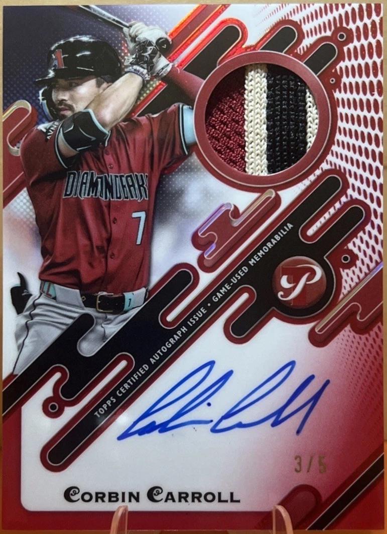 Corbin Carroll [Red Refractor] #PPAR-CCA