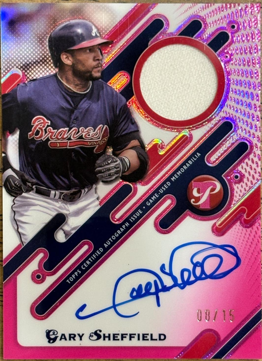 Gary Sheffield [Pink Refractor] #PPAR-GS