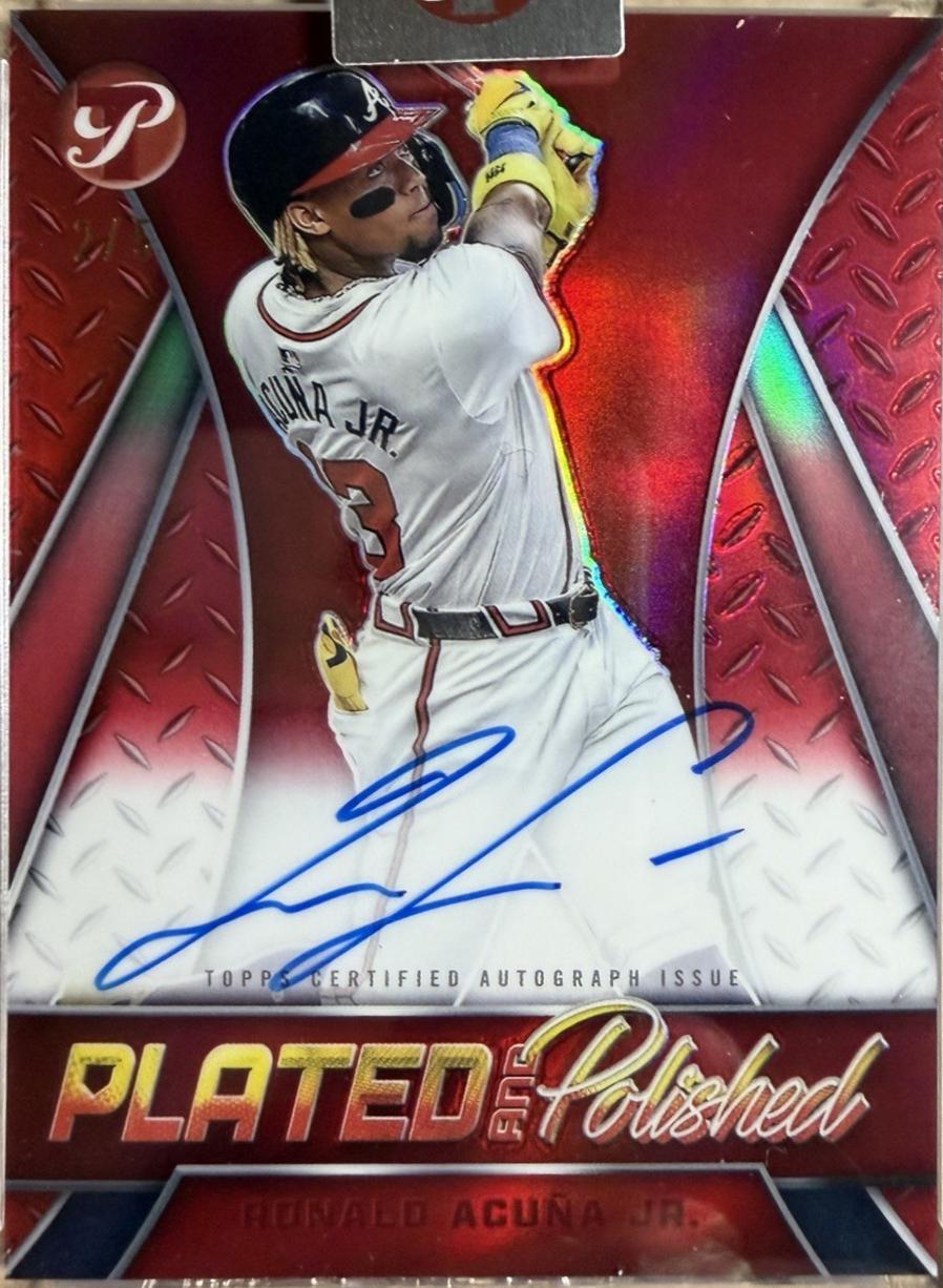 Ronald Acuna Jr. [Red] #PAPAV-RA