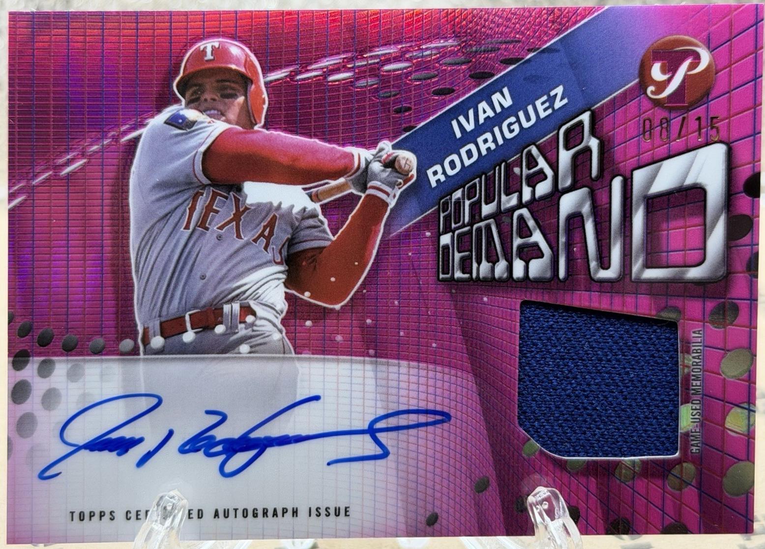 Ivan Rodriguez [Pink] #PPDAR-IR