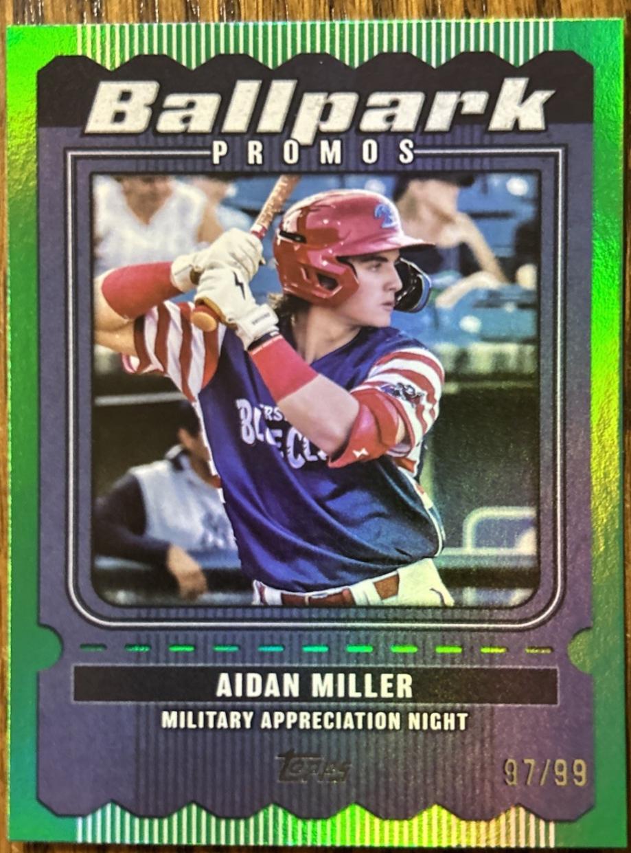 Aidan Miller [Green Foil] #BP-16