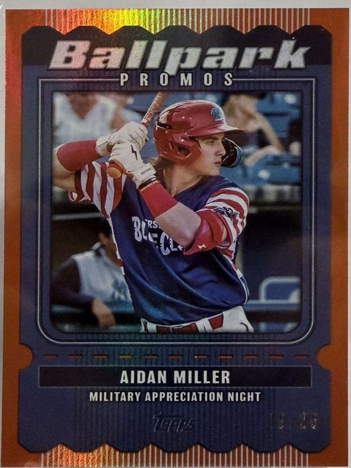 Aidan Miller [Orange Foil] #BP-16