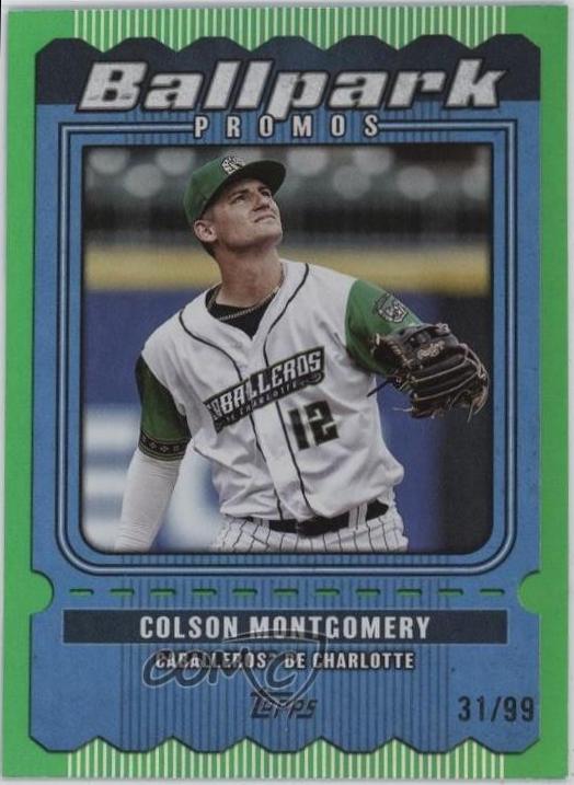 Colson Montgomery [Green Foil] #BP-4