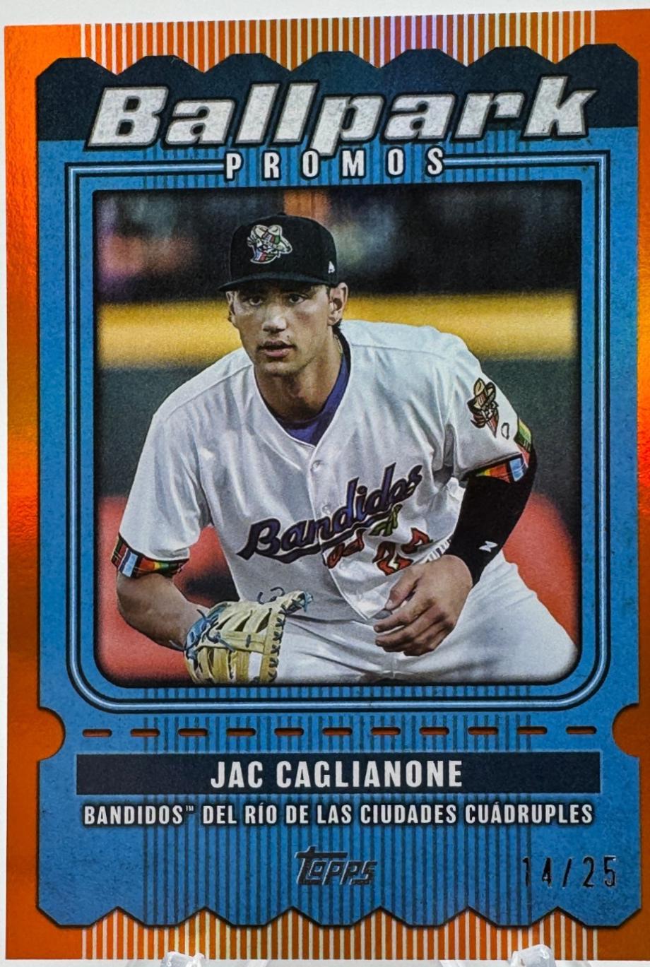 Jac Caglianone [Orange Foil] #BP-2