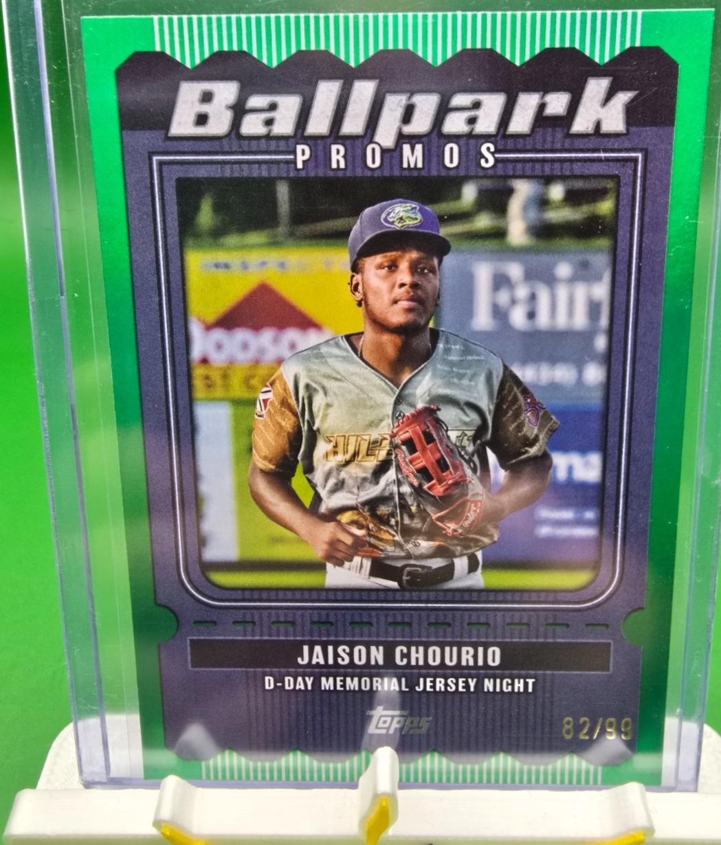 Jaison Chourio [Green Foil] #BP-14