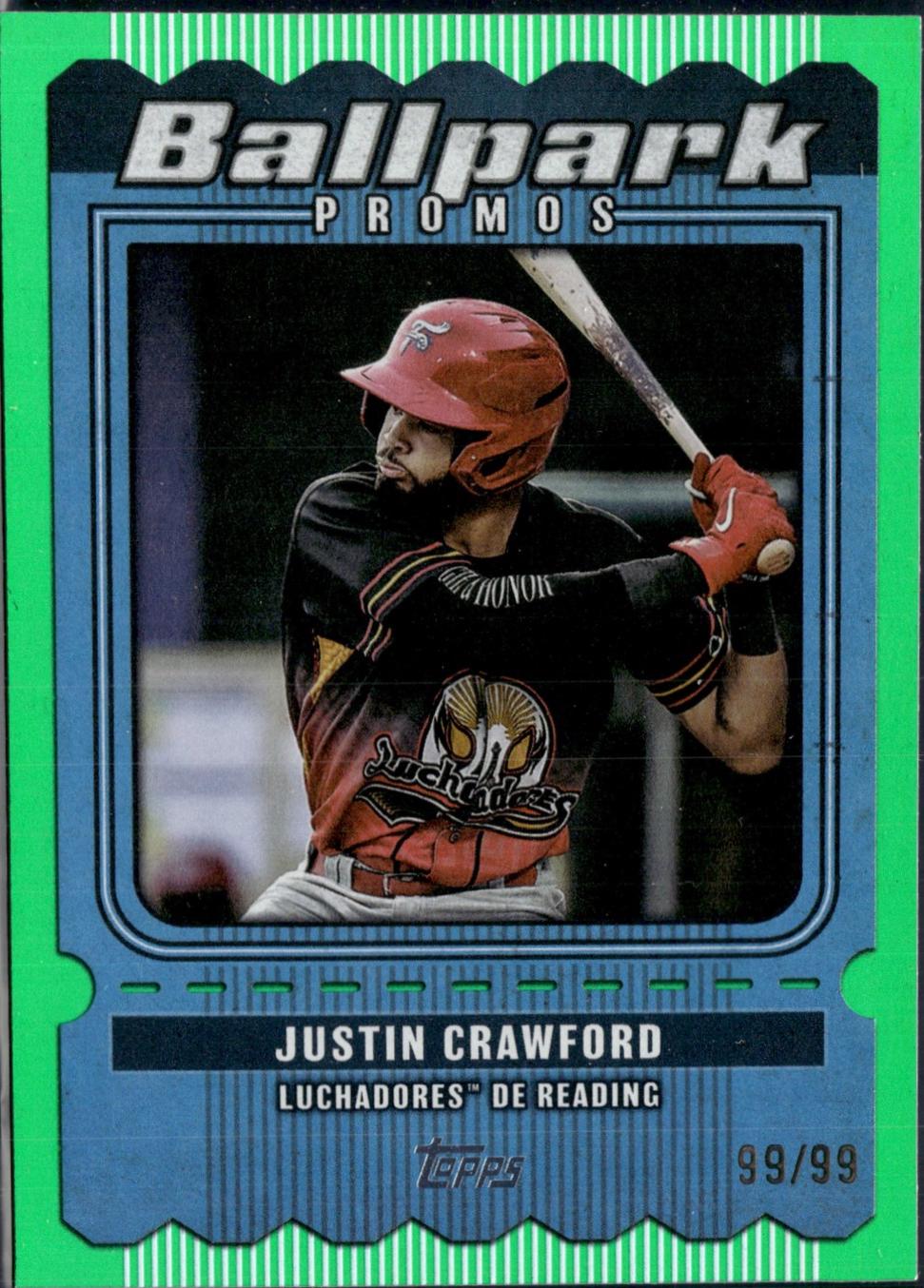 Justin Crawford [Green Foil] #BP-7