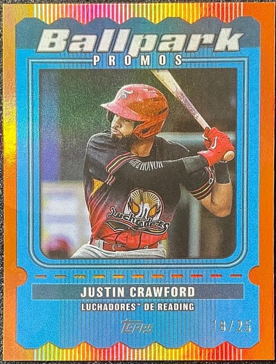 Justin Crawford [Orange Foil] #BP-7