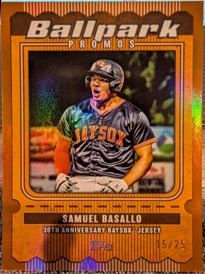 Samuel Basallo [Orange Foil] #BP-8