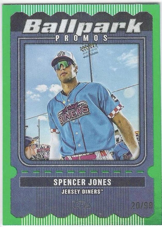 Spencer Jones [Green Foil] #BP-9