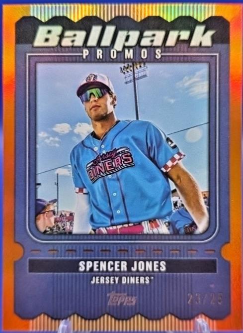 Spencer Jones [Orange Foil] #BP-9