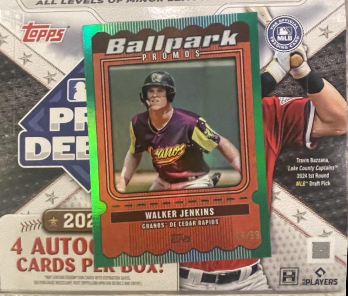 Walker Jenkins [Green Foil] #BP-15