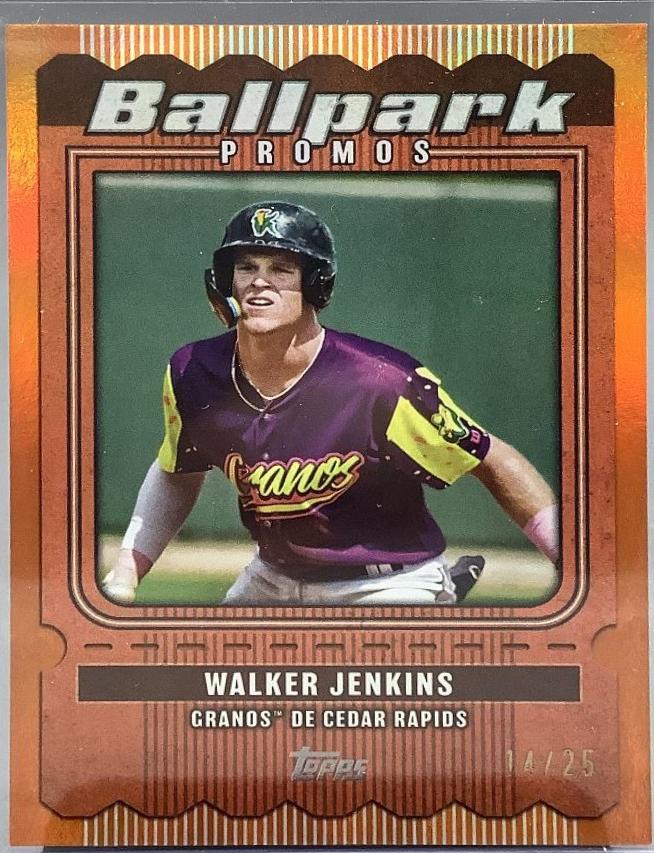 Walker Jenkins [Orange Foil] #BP-15