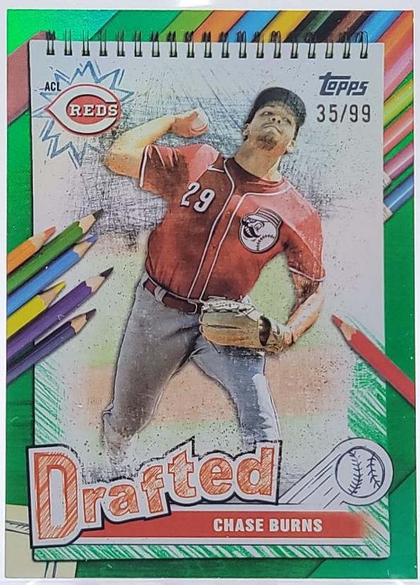 Chase Burns [Green Foil] #DF-19