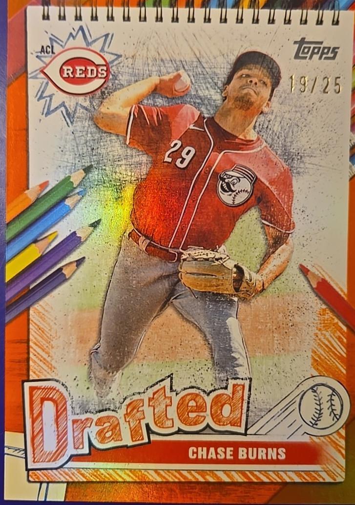 Chase Burns [Orange Foil] #DF-19