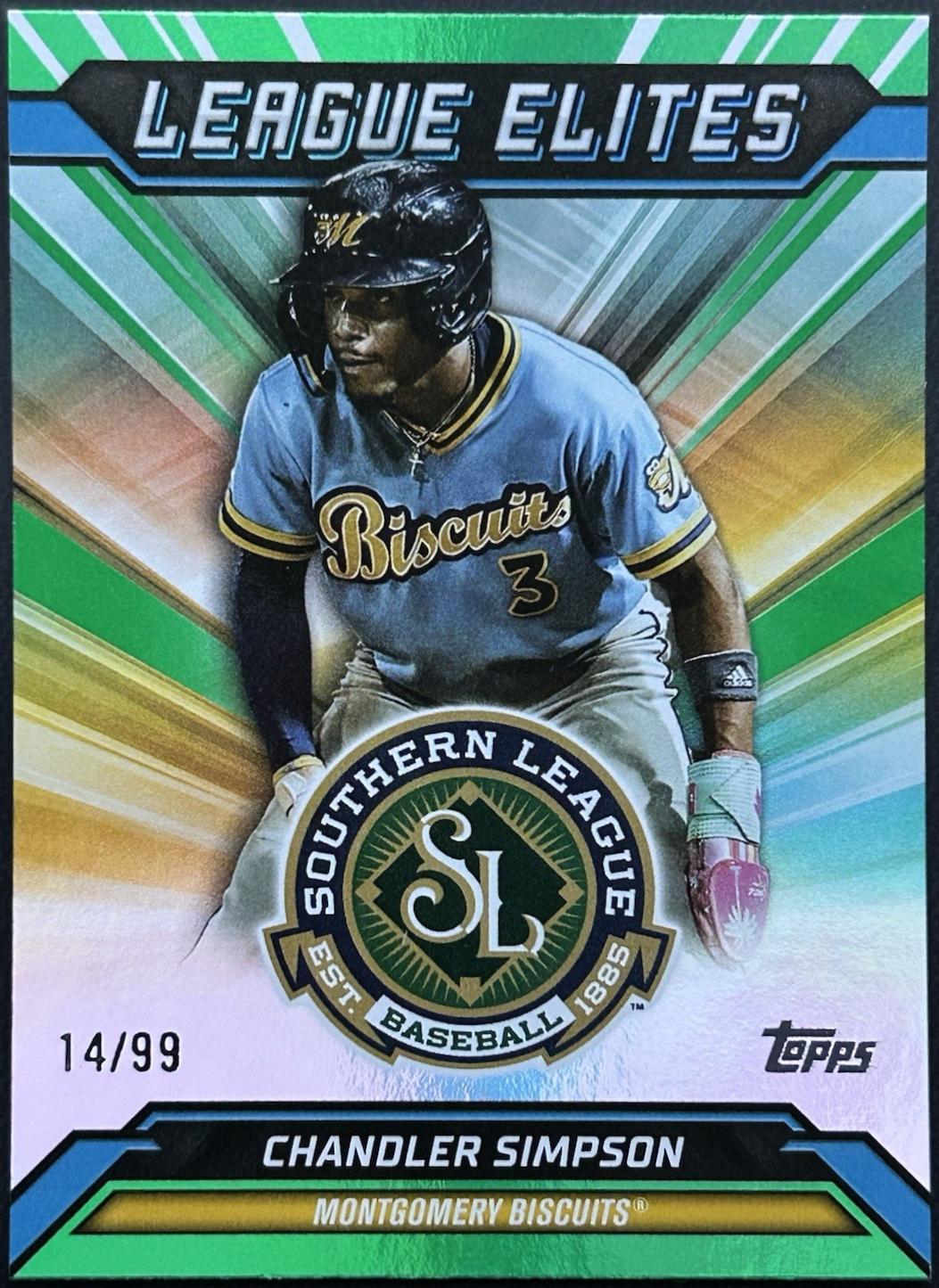 Chandler Simpson [Green Foil] #LE-3