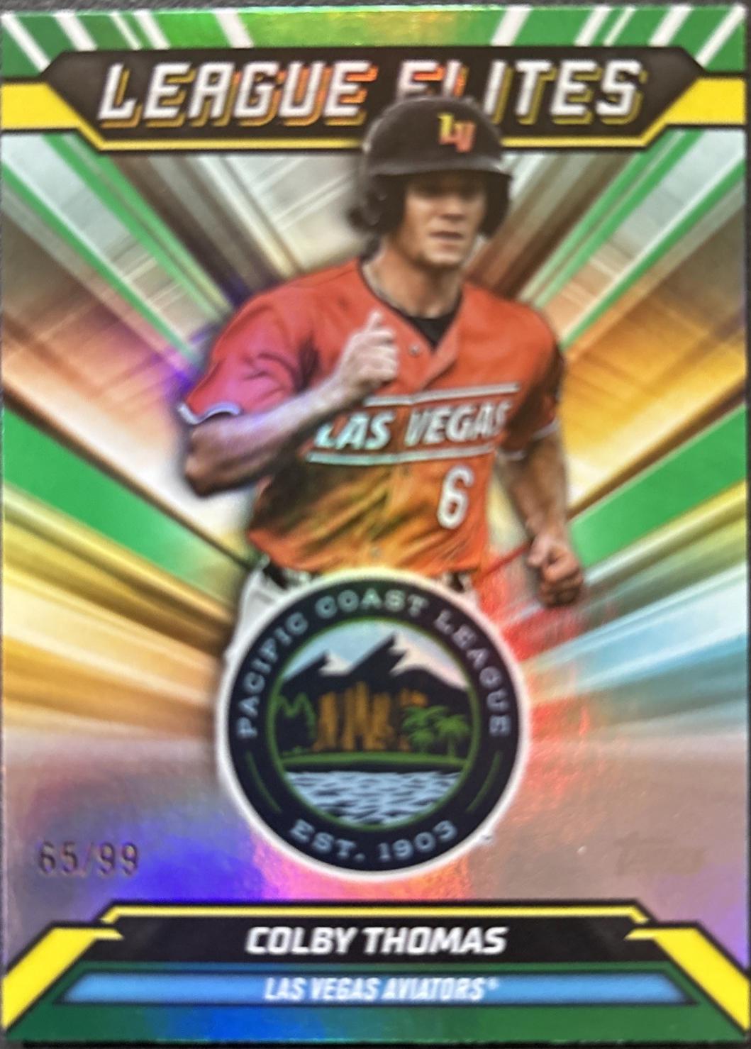 Colby Thomas [Green Foil] #LE-10