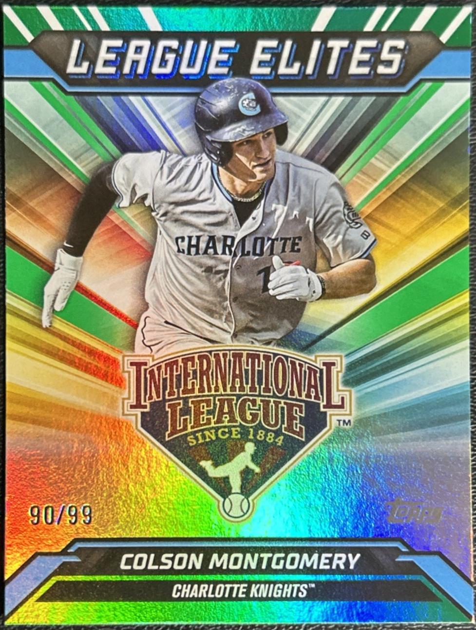 Colson Montgomery [Green Foil] #LE-6